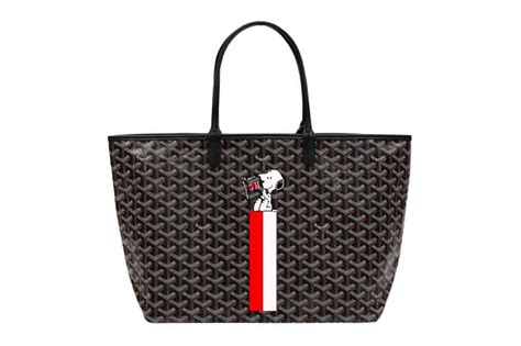 goyard peanuts 2023|PEANUTS x Goyard Snoopy Tote Bag Release 2020 .